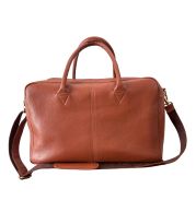 Leather Duffel Bag - Ideal for weekend travel